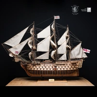 OCCRE PR001 HMS VICTORY LIMITED EDITION 1/87 SCALE WOOD AND METAL MODEL KIT BOAT