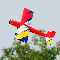 OMPHOBBY CHALLENGER 49 INCH WINGSPAN RED VERSION PNP PLUG AND PLAY BALSA RC REMOTE CONTROL PLANE