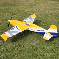 OMPHOBBY EDGE 540 74 WINGSPAN YELLOW ARF VERSION RC BALSA AIRPLANE 3D - BULKY ITEM REQUIRES POSTAGE QUOTE