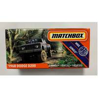 MATCHBOX GKN13 POWER GRABS HERITAGE 1968 DODGE D200 13 OF 100 JUNGLE BOXED