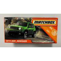 MATCHBOX GKN03 POWER GRABS HERITAGE 2019 JEEP RENEGADE 1 OF 100 CITY BOXED