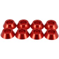 TORNADO PL1514 ALUMINIUM WASHER RED 4MM PACK 10