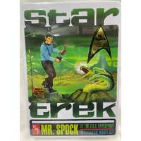 AMT AMT624 STAR TREK MR SPOCK COLLECTORS TIN PLASTIC MODEL KIT