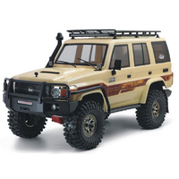 RGT LANDCRUISER EXTREME ADVENTURER 1/10 SCALE RC CRAWLER READY TO RUN REQUIRES BATTERY AND CHARGER SAND COLOUR