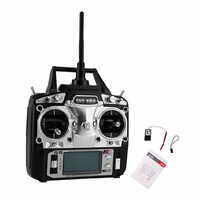 FLYSKY FS-T6 TRANSMITTER 6 CHANNEL 2.4GHZ LCD FOR HELICOPTER AIRPLANE QUADCOPTER