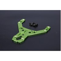 ROVAN 95097 BILLET CNC ALLOY FRONT UPPER PLATE GREEN