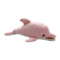 CUDDLE PALS 25CM PINK DOLPHIN PLUSH