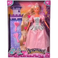 SIMBA STEFFI LOVE RAPUNZEL 29CM DOLL WITH PINK DRESS