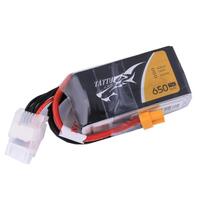 TATTU 650MAH 75C 11.1V SOFT CASE 3S LIPO BATTERY WITH XT30 PLUG