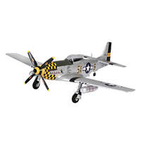 TOP RC TOP017B P-51D 750MM WINGSPAN P51 MUSTANG YELLOW PLUG AND PLAY REQUIRES BATTERY TRANSMITTER AND CHARGER REMOTE CONTROL PLANE