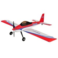 TOP RC TOP087E THUNDER RTF RC PLANE RED WITH STABILIZER AND MODE 2 REMOTE CONTROL AIRCRAFT