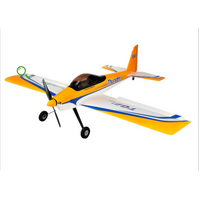 TOP RC TOP088E THUNDER RC PLANE RTF WITH STABILIZER MODE 2 YELLOW REMOTE CONTROL AIRCRAFT