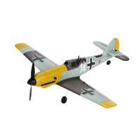 TOP RC TOP096B MINI BF-109 MODE 2 450MM WINGSPAN SCALE WARBIRD READY TO FLY WITH BATTERY AND TRANSMITTER 6-AXIS GYRO ONE-KEY AEROBATICS DURABLE EPP RE