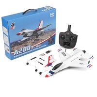 WL TOYS A200 FIXED WING XK A200 F-16B RC PLANE 2.4G 2 CHANNEL 290MM WINGSPAN FOAM RTF