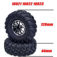 ZD RACING 10021 PIRATES 1.9 INCH 1/10 SCALE CRAWLER WHEELS AND TIRES BLACK 1 PAIR OF TYRES