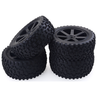 ZD RACING Y10421B 1/10 OFF ROAD BUGGY CAR TIRES BLACK SET OF 4 TYRES