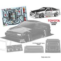 BODYWORX DRIFT BODY TRUENO AE86 INITIAL D 190MM 1/10TH