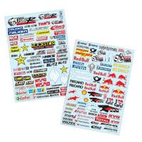 BODYWORX BWX-ST039 STICKERS JDM TUNER ASSORTED 2 SHEETS