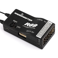 RADIOMASTER R88 V2 RECEIVER 8CH D8/ D16/ SFHSS