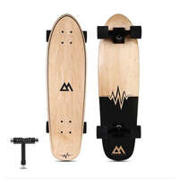 MAGNETO MINI CRUISER LONGBOARD - HEART BEAT 71CM SKATEBOARD