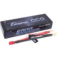 GENS ACE 6000MAH 70C 7.4V 2S1P HARD CASE LIPO BATTERY 4.0MM & 5.0MM BANANA TO DEANS PLUG