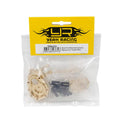 YEAH RACING TRX4-031 BRASS FRONT STEERING KNUCKLE 59G 2 PIECES V2 FITS TRX-4 AND TRX-6