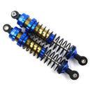 YEAH RACING TRSL-016BU ALUMINIUM TR-XB 90MM BIG BORE SHOCKS FITS 1/10 SLASH STAMPEDE BANDIT ARRMA RC BLUE