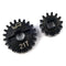 YEAH RACING AXCP-008 21T 14T HD STEEL OVERDRIVE PORTAL MACHINED GEAR SET FOR AXIAL 1/10 CAPRA SCX10 III