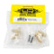 YEAH RACING EMED-006 BRASS FRONT C-HUB SET FOR ELEMENT 1/10 ENDURO