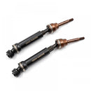 YEAH RACING TRSL-024BK HD TOOL STEEL UNIVERSAL DRIVE SHAFTS FITS DRAG SLASH BANDIT AND BANDIT VXL