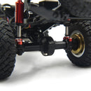 YEAH RACING KYMX-015BK ALUMINIUM AXLE HOUSING SET FRONT AND REAR FOR KYOSHO MINI-Z 4X4 MX-01