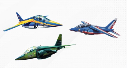 REVELL 03810 50TH ANNIVERSARY ALPHA JET 3 COMPLETE AIRCRAFT 1/144 SCALE PLASTIC MODEL KIT