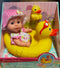 GIGO 23117 DREAM COLLECTION BATHTIME BABY 10 INCH DOLL WITH PET DUCK