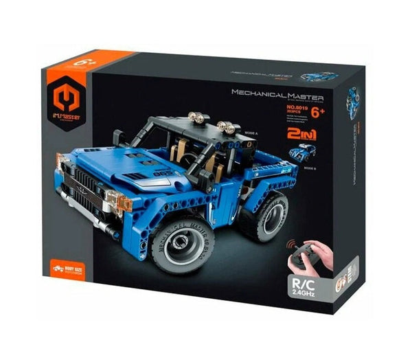 MECHANICAL MASTER 8019 REMOTE CONTROL PICKUP SUV 2-IN-1 353 PIECE STEM BUILDING BLOCK KIT