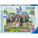 RAVENSBURGER 174898 COUNTRY COTTAGE COLLECTION 15 HILLSIDE COTTAGE 1000PC JIGSAW PUZZLE