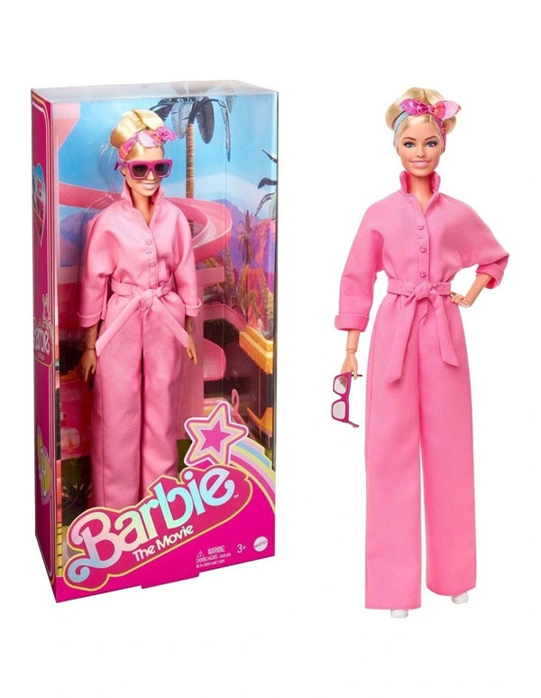 BARBIE THE MOVIE  MARGOT ROBBIE PINK JUMPSUIT COLLECTABLE DOLL