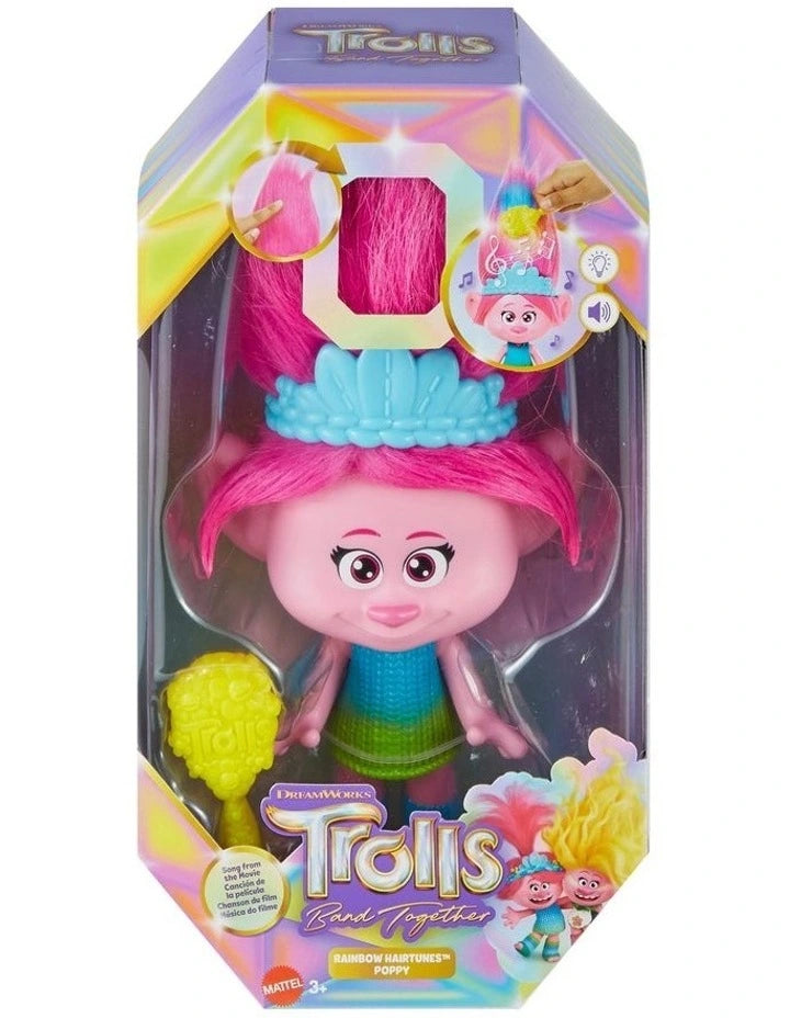 DREAMWORKS TROLLS BAND TOGETHER RAINBOW HAIRTUNES QUEEN POPPY – SIK ...