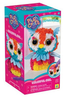 ORB FACTORY PLUSH CRAFT FABRIC FUN 3D - COLOURFUL OWL 485PC