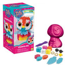 ORB FACTORY PLUSH CRAFT FABRIC FUN 3D - COLOURFUL OWL 485PC