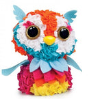 ORB FACTORY PLUSH CRAFT FABRIC FUN 3D - COLOURFUL OWL 485PC