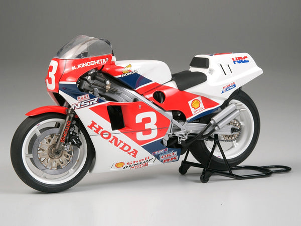 TAMIYA 14099 HONDA NSR 500 FACTORY COLOR 1/12 SCALE PLASTIC MODEL KIT MOTORBIKE