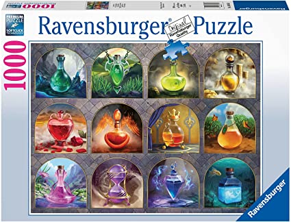 RAVENSBURGER 168163 MAGICAL POTIONS 1000PC JIGSAW PUZZLE