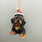 CHLOES GARDEN CHRISTMAS HANGING DECORATION ROTTWEILER PUPPY