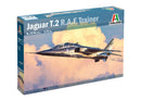 ITALERI 1470 SEPECAT  JAGUAR T.2 R.A.F TRAINER JET 1/72 SCALE PLASTIC MODEL KIT FIGHTER