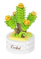 KOCO 01001 BLOOM BOUTIQUE SUCCULENT POTTED PLANT EXCITED 168 PIECE BUILDING BLOCK KIT