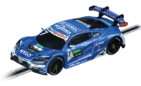 CARRERA 64227 GO AUDI R8 LMS GT3 EVO II DTM RICARDO FELLER NUMBER 7 1/43 SCALE SLOT CAR