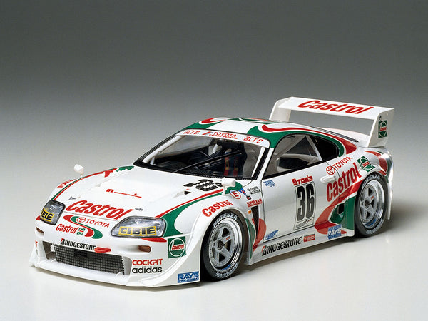 TAMIYA 24163 CASTROL TOYOTA TOMS SUPRA GT 1/24 SCALE PLASTIC MODEL KIT