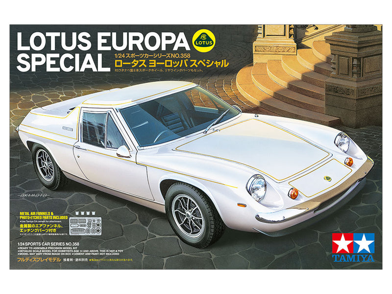 TAMIYA 24358 LOTUS EUROPA SPECIAL 1:24 SCALE PLASTIC MODEL KIT