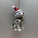 CHLOES GARDEN CHRISTMAS HANGING DECORATION DALMATION PUPPY