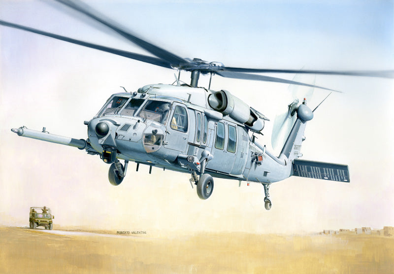 ITALERI 2666 MH-60K BLACKHAWK SOA (SPECIAL OPERATIONS AVIATION REGIMENT) 1/48 SCALE PLASTIC MODEL KIT HELICOPTER